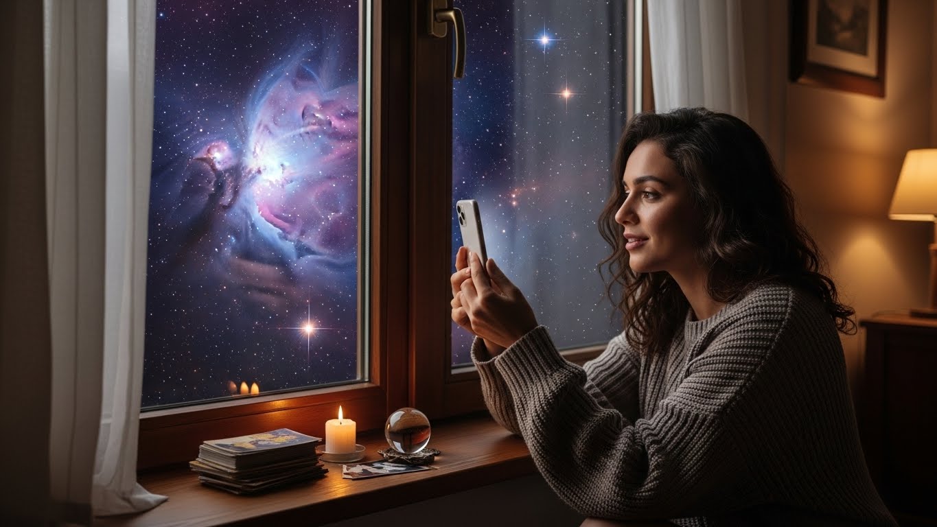 ココナラ電話占いの3000円無料クーポンでお得に相談する女性のイメージ